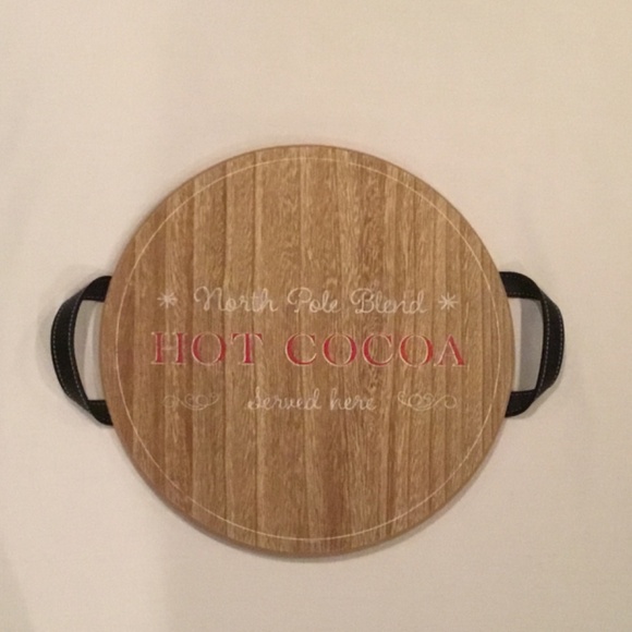 North Pole Blend Hot Cocoa Round Tray - Picture 2 of 3